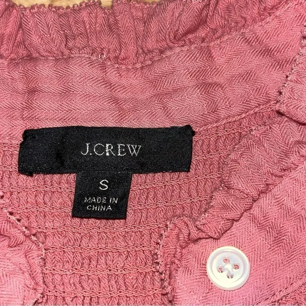 J. Crew Mauve Pink Sleeveless Blouse